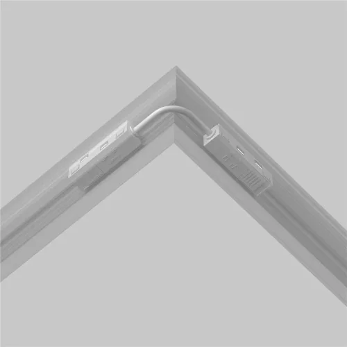 Коннектор питания угловой гибкий 15см Exility белый (Белый) - фото 9