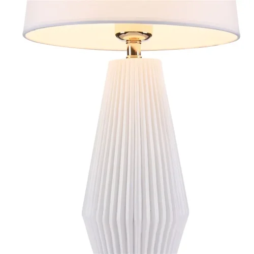 Настольный светильник Calvin Table E27х1 60Вт (Белый) - фото 5