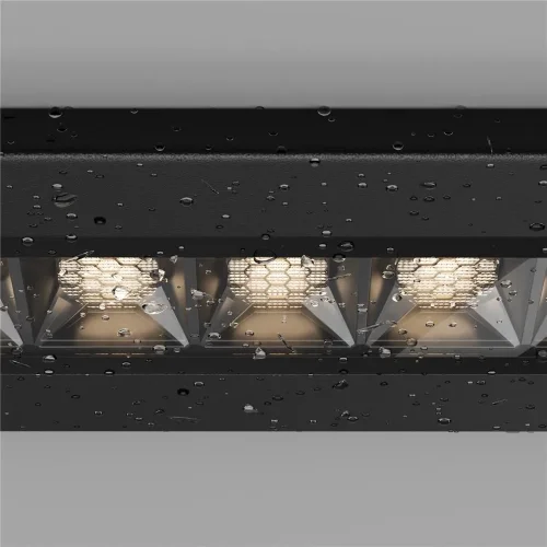 Уличный потолочный светильник Outdoor O488DL-L6GF4K (Графит) - фото 4