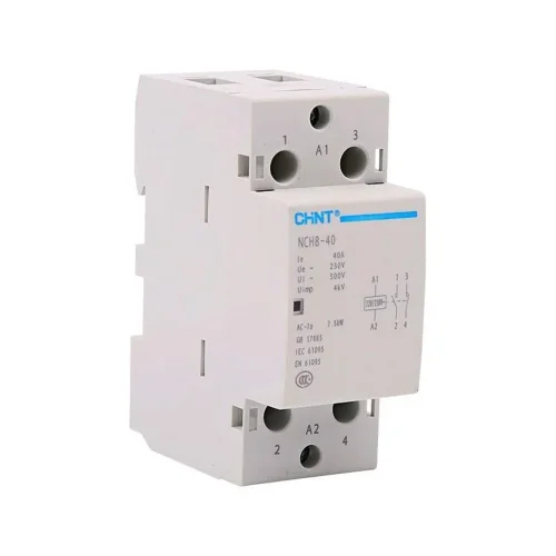 Контактор модульный NCH8-40/11 40А 1НЗ+1НО AC 220/230В 50Гц (R) CHINT 256083 - фото