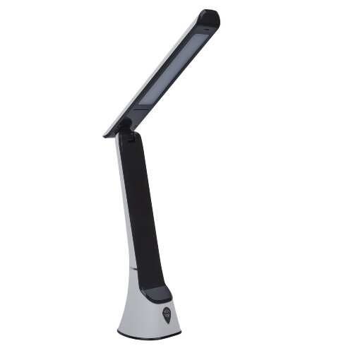 TLD-564 White-Black-LED-500Lm-3000-6000K-Dimmer-NightLight Светильник настольный с ночником, 8W, Сенсорный выключатель, Диммер, Белый с черным - фото 8