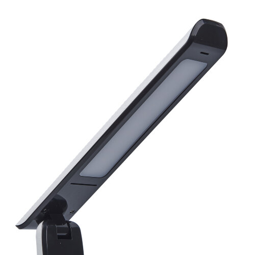 TLD-564 White-Black-LED-500Lm-3000-6000K-Dimmer-NightLight Светильник настольный с ночником, 8W, Сенсорный выключатель, Диммер, Белый с черным - фото 10