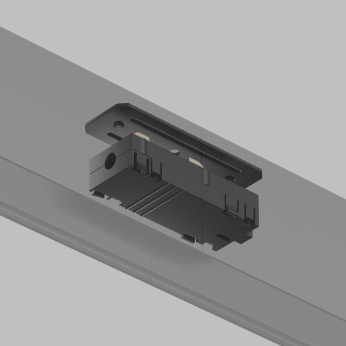 TR2101-BK Прямой соединитель для шинопровода SMART черный. Фото 2