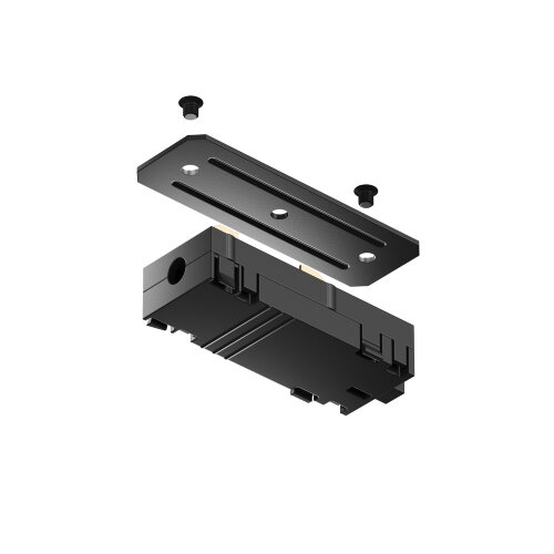 TR2101-BK Прямой соединитель для шинопровода SMART черный. Фото 3