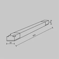 Источник напряжения Triac 24В 75Вт IP 20 (Белый)