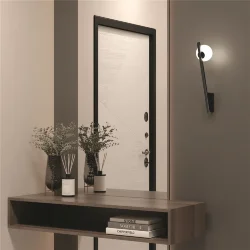 Настенный светильник (бра) Kazimir G9х1 (Черный)