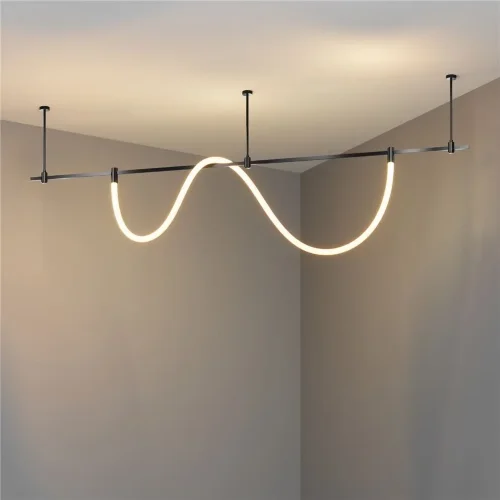 Трековый светильник Tau Flarity 3000K 27Вт 360° (Черный) - фото 3