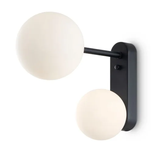 Настенный светильник (бра) Freya FR5376WL-02B (Черный) - фото