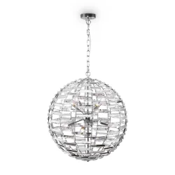 Подвесной светильник Palla E14x8 (Хром)