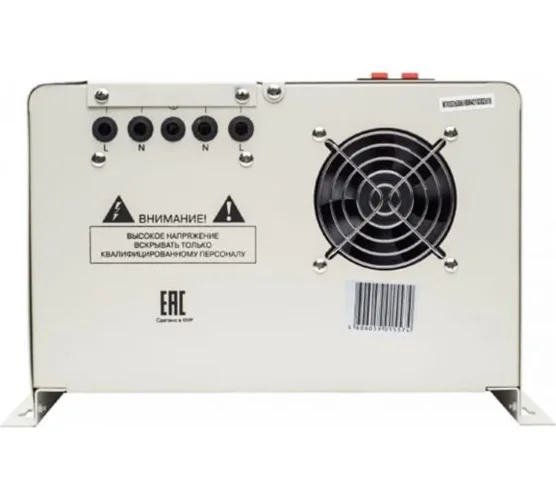 Стабилизатор напряжения АСН-10000 Н/1-Ц Lux 1ф 10кВт IP20 Ресанта 63/6/18 - фото 2