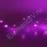 Светодиодная нить SK153 (12V, 200Led, pink) - фото.