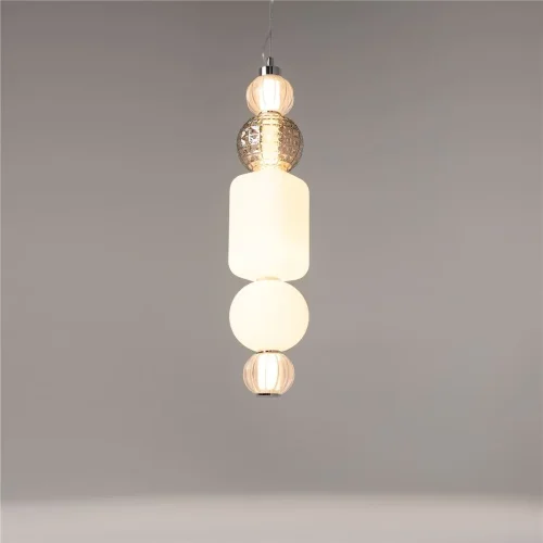 Подвесной светильник Collar 3000K 35Вт (Хром) - фото 9