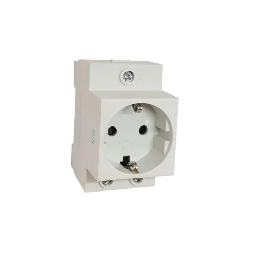 Розетка AC 30-111 с заземл. контактом на DIN-рейку (R) CHINT 775001 - фото
