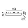 Трековый светильник Базис / Basis Exility 2700-6000K 12Вт 120° Dim Dali1 (Черный) TR030-4-12WTW-DD-B - фото 2