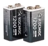Аккумулятор крона Li-ion 9В 1200мВт.ч (блист.1шт) КОСМОС KOCLi9V1200mAh1BL - фото 3