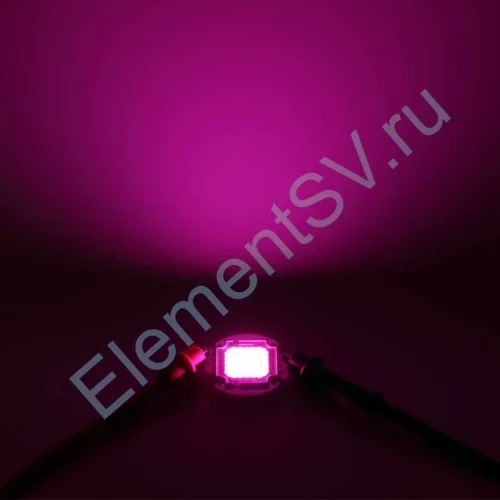 Светодиодная матрица GROW COB GR24 (100W, 22-26V, Фито) - фото.