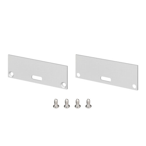 Заглушка LINIA60-FANTOM с отверстием (Arlight, Алюминий) - фото 1