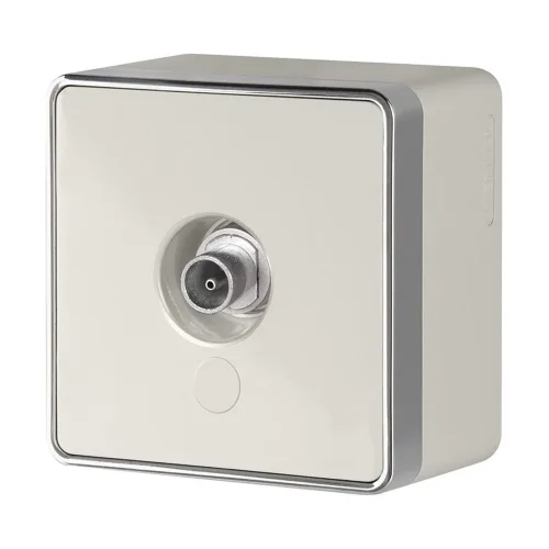 W5083003/ ТВ-розетка оконечная Gallant (слоновая кость) W5083003 - фото