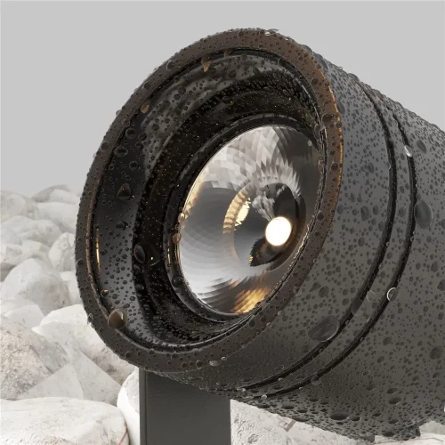 Ландшафтный светильник Clyde 3000К 3Вт IP 65 (Графит) - фото 4