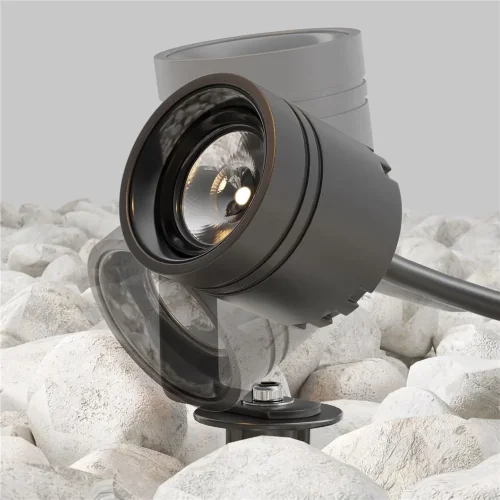 Ландшафтный светильник Clyde 3000К 3Вт IP 65 (Графит) - фото 5