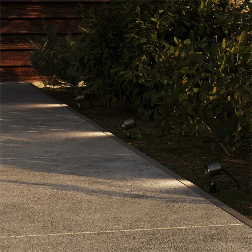 Ландшафтный светильник Clyde 3000К 3Вт IP 65 (Графит) - фото 10