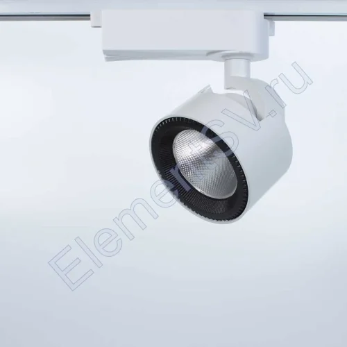 Светодиодный светильник трековый JH-GDD-Z80 2L PX75 (20W, 220V, Day White) - фото.