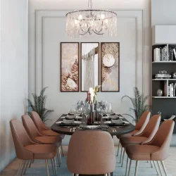 Подвесной светильник Freya FR2048PL-05CH1 (Хром)