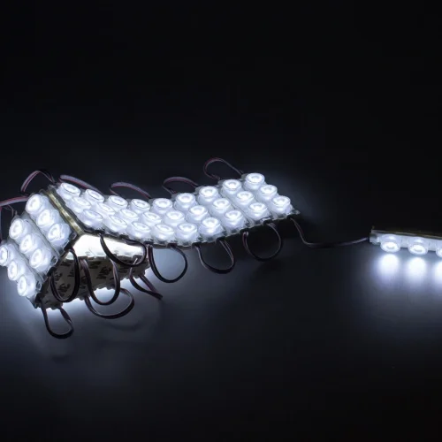 Светодиодный модуль 3030-3 mod50 (12V, 3W, 140deg, 260Lm, cool white) - фото I