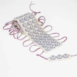 Светодиодный модуль 3030-3 mod50 (12V, 3W, 140deg, 260Lm, cool white)