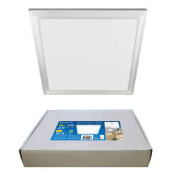 ULP-Q107 3030-18W-4000K WHITE Светильник светодиодный потолочный универсальный, Белый свет 4000K, Рассеиватель матовый, В комплекте с и-п, Корпус белый.