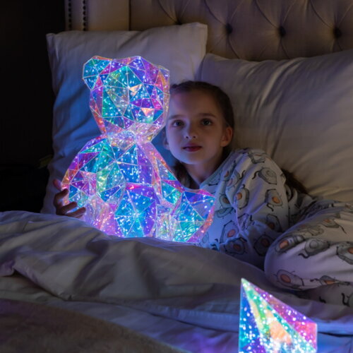 ULD-R504 USB-RGB BEAR Светильник декоративный Мишка, с USB проводом, 80 светодиодов, RGB свет, Цвет корпуса радужный, TM Uniel - фото 8