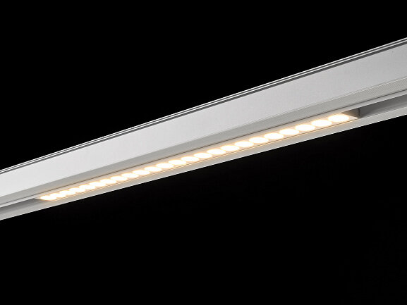 'Светильник линейный дарклайт, серия SY-LINK, Белый, 18Вт, IP20, Теплый белый (3000К), SY-LINK-435-WH-18-WW. Фото 3