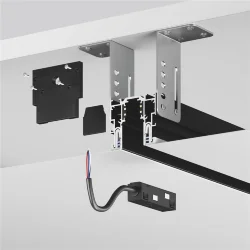 Шинопровод для монтажа в натяжной потолок Exility ClipLine, 2м, черный (Черный) TRX034-SCCL-422B
