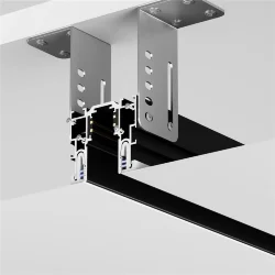 Шинопровод для монтажа в натяжной потолок Exility ClipLine, 2м, черный (Черный) TRX034-SCCL-422B