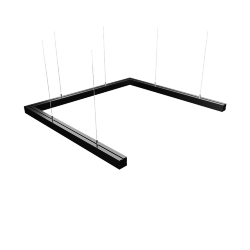 Светильник WOLTA PRO КОНТУР ПИ ДСО03-108-401-4К-Ч Матовый