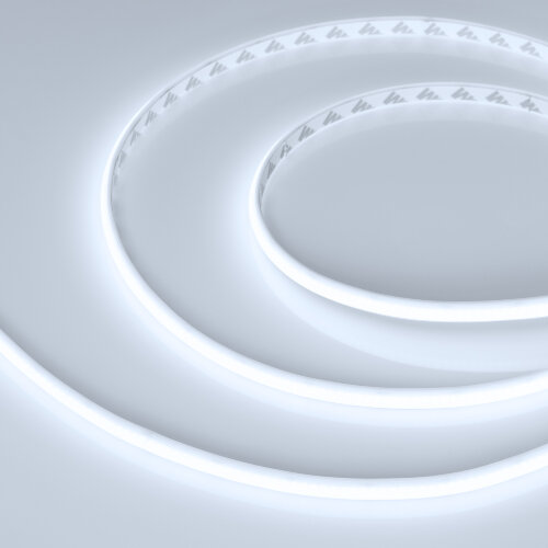 Светодиодная лента герметичная MICROLED-PW-M288-10mm 24V White6000 (12 W/m, IP66, 2216, 5m) (Arlight, 5 лет) 046750 - фото