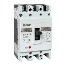 Выключатель автоматический 3п 100/80А 35кА ВА-99М PROxima EKF mccb99-100-80m