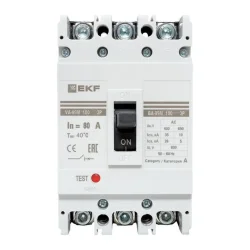 Выключатель автоматический 3п 100/80А 35кА ВА-99М PROxima EKF mccb99-100-80m