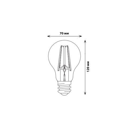 LED-A70-23W-4000K-E27-CL PLS02WH Лампа светодиодная, Форма A, прозрачная, Серия Sky, Белый свет 4000K. - фото 2