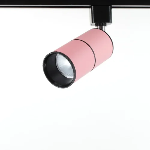 Светодиодный светильник трековый JH-GDD-X10 2L PX82 (10W, 220V, day white, розовый корпус) - фото I