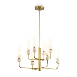 Потолочный светильник Freya FR5482CL-08BS (Латунь)