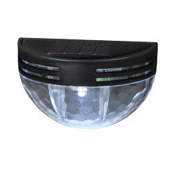 USL-F-251-PM050 SHINY Cветильник настенный на солнечной батарее, 1 светодиод, Белый свет, 1xААA Ni-Mh аккумулятор в-к, IP44, TM Uniel