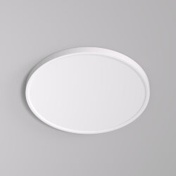 Накладной светильник THIN, IP40, 36W, 3000K/4000K/6500K, переключатель цветовой температуры на корпусе, белый, полимер, Denkirs DK6522-WH