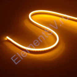 Светодиодный гибкий неон 5*12, 12V yellow LN507