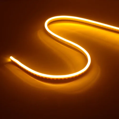 Светодиодный гибкий неон 5*12, 12V yellow LN507 - фото I