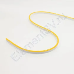 Светодиодный гибкий неон 5*12, 12V yellow LN507