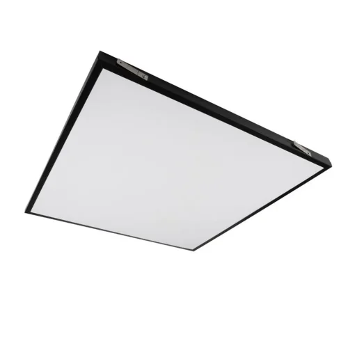 Светильник светодиодный PPL 588/G OPAL 40Вт 4000К IP40 588х588х25мм BLACK ДВО в потолок Грильято панель Pro JazzWay 5062023 - фото 4