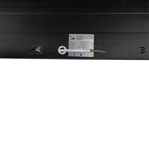 Светильник светодиодный PPL 588/G OPAL 40Вт 4000К IP40 588х588х25мм BLACK ДВО в потолок Грильято панель Pro JazzWay 5062023 - фото 6