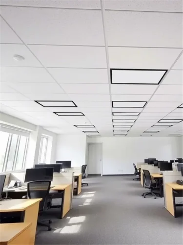 Светильник светодиодный PPL 588/G OPAL 40Вт 4000К IP40 588х588х25мм BLACK ДВО в потолок Грильято панель Pro JazzWay 5062023 - фото 8