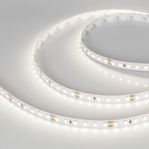 Светодиодная лента RT-A120-8mm 24V Day5000 (14.4 W/m, IP20, 2835, 5m) (Arlight, Открытый) 028283(2) - фото